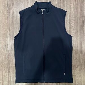 Footjoy Men’s ThermoSeries Hybrid Insulated Golf Vest - Navy Blue Small